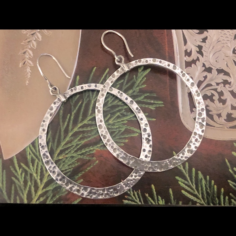 Silpada Oxidized Sterling Silver Earrings